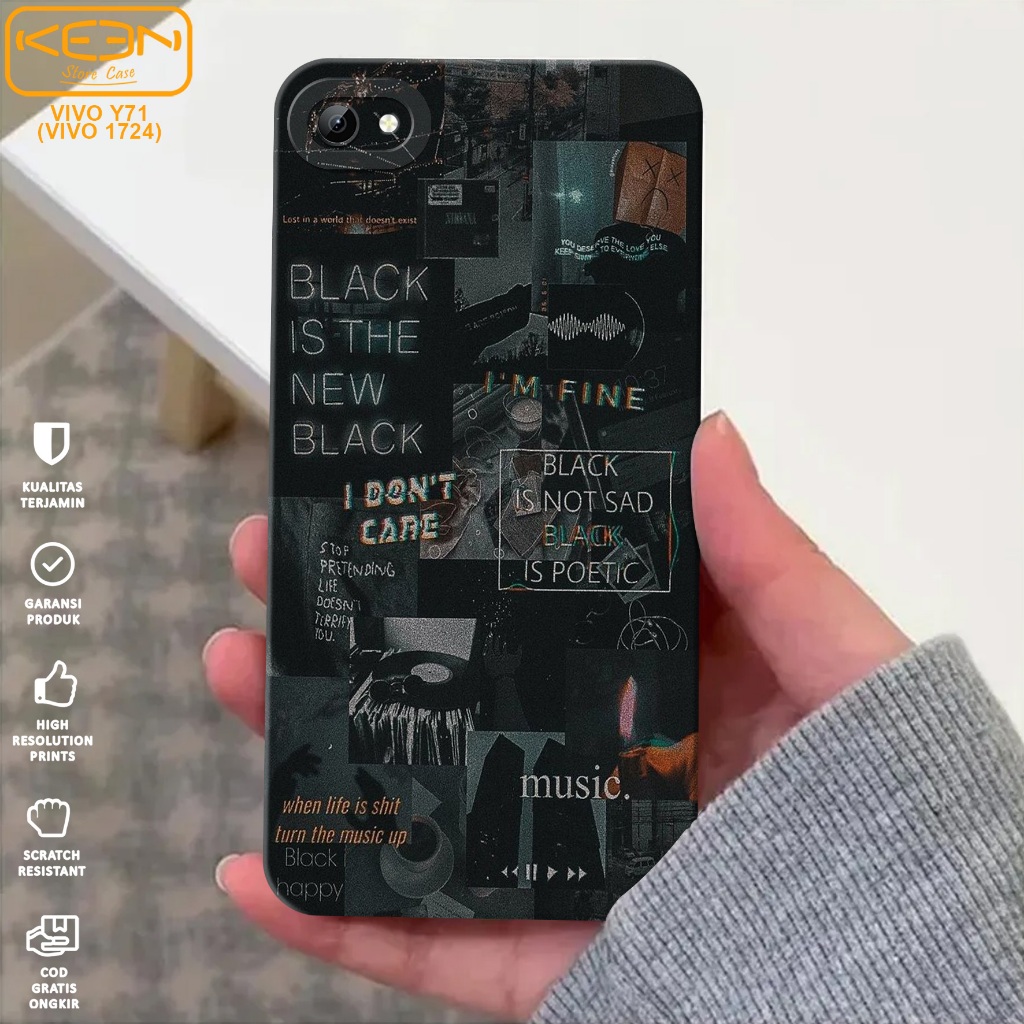 Case Vivo Y71 - Casing Hp Vivo Y71 Motif Aesthetic - Case Hp Vivo Y71 - Softcase Vivo Y71 - Case Pro