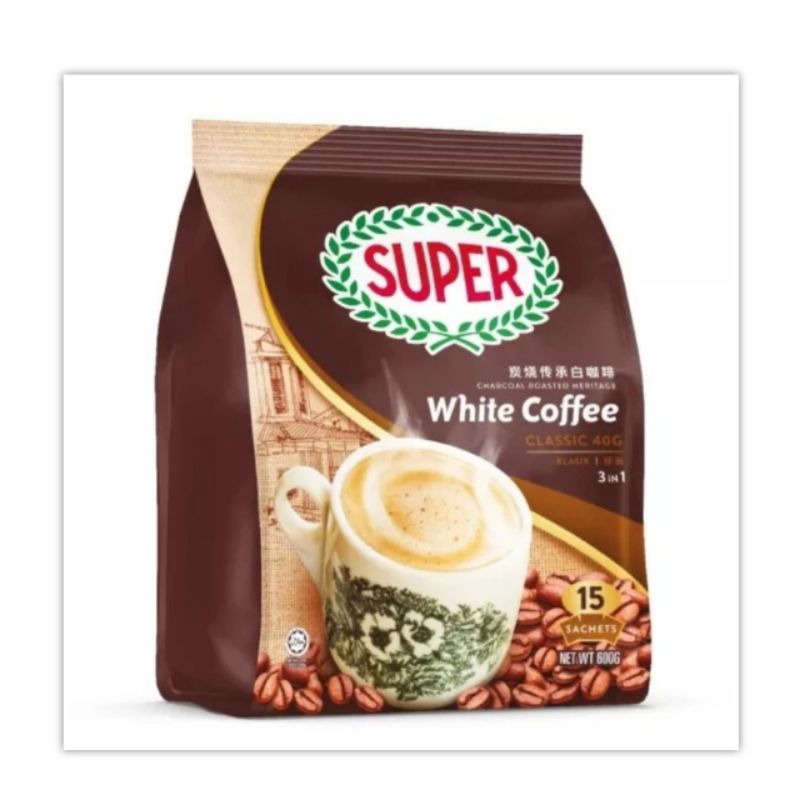 

Super White Coffee Classic isi 15 sachet 525 gr Kopi Instan