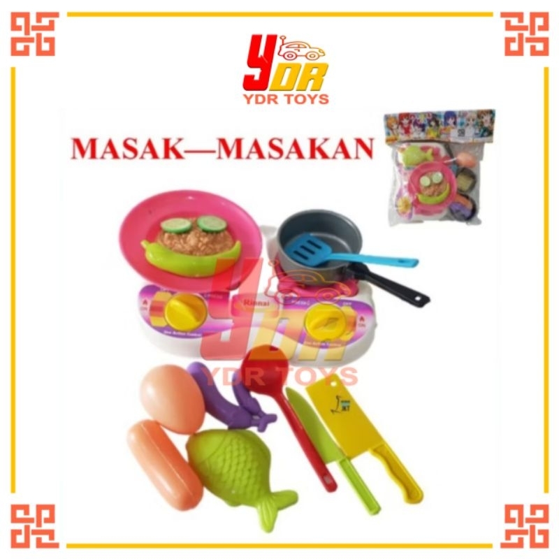 MAINAN ANAK MASAK MASAKAN / MAINAN PEREMPUAN KS 139 119 MASAK MASAKAN NASI GORENG PROMO TERMURAH COD