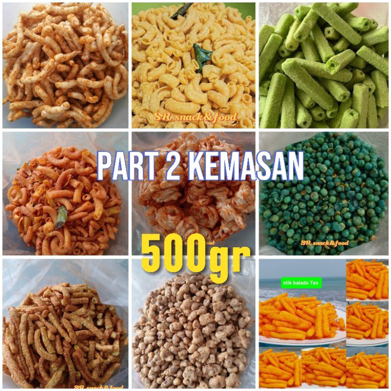 

snack kiloan murah/ kemasan 500gr / SR snack&food