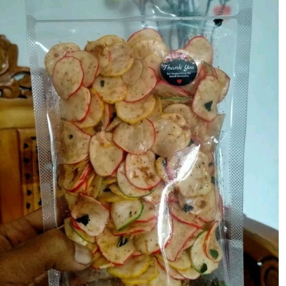 

Kerupuk Seblak Pedas Daun Jeruk Krupuk Pedas Bantet Seblak Kencur 250 Gram