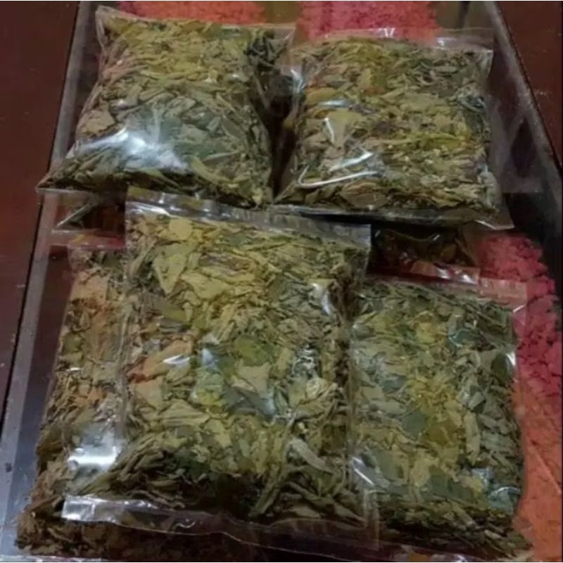 

New..Daun kersen kering alami/ teh daun kersen siap pakai .. Nf