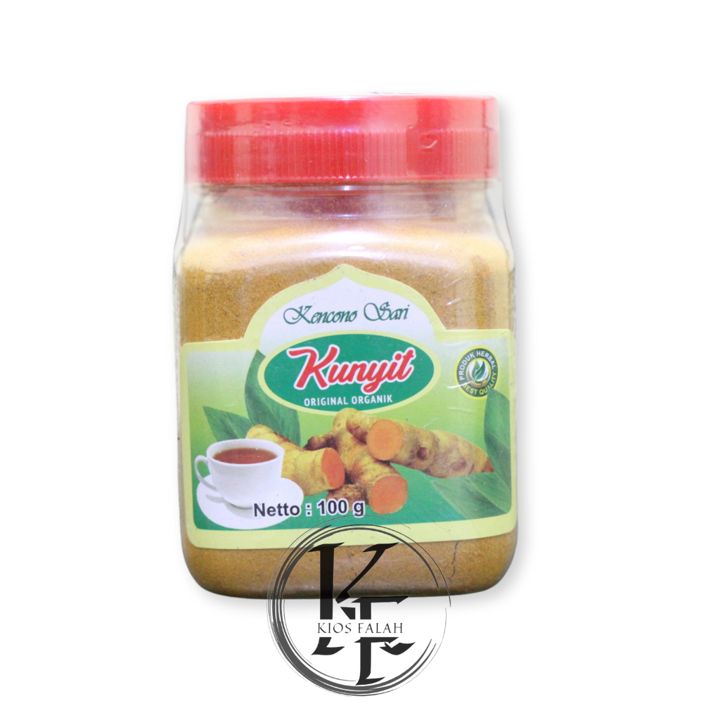 

Kunyit Bubuk Original Organik Kencono Sari 100gram
