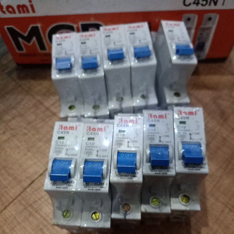 MCB ITAMi C45N  C10 amper