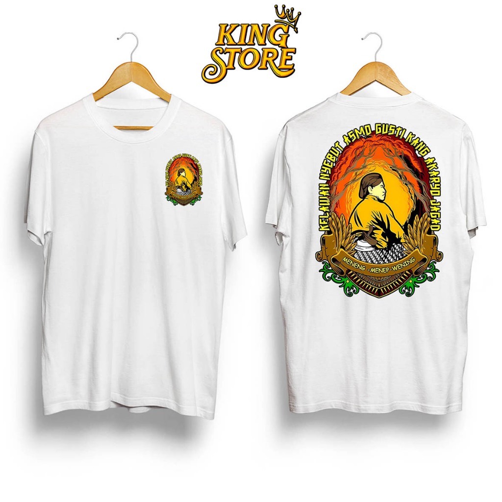 Kaos Wayang Kaos Dalang Kaos Jawa wayang Kaos jawa keren combed 30s