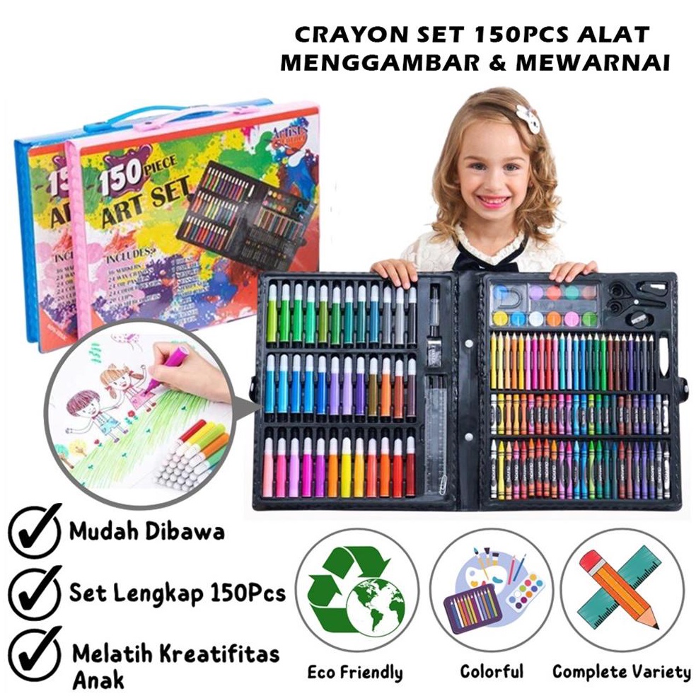 

Ready Favorit NG CRAYON SET 15PCS ALAT MENGGAMBAR MEWARNAI DAN MELUKIS