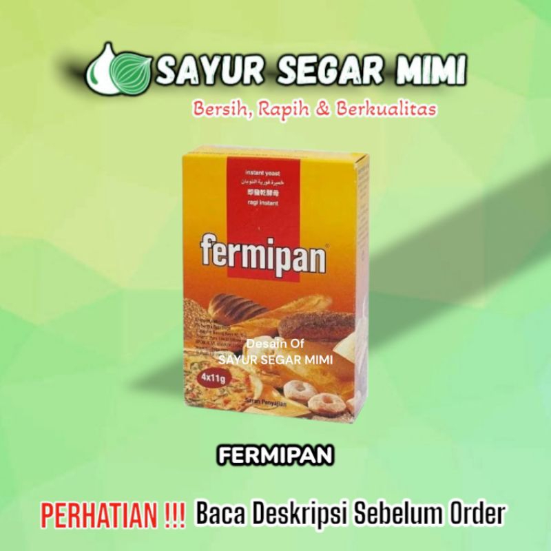 

Fermipan 1Kotak Isi 4bks - Sayur Segar Mimi