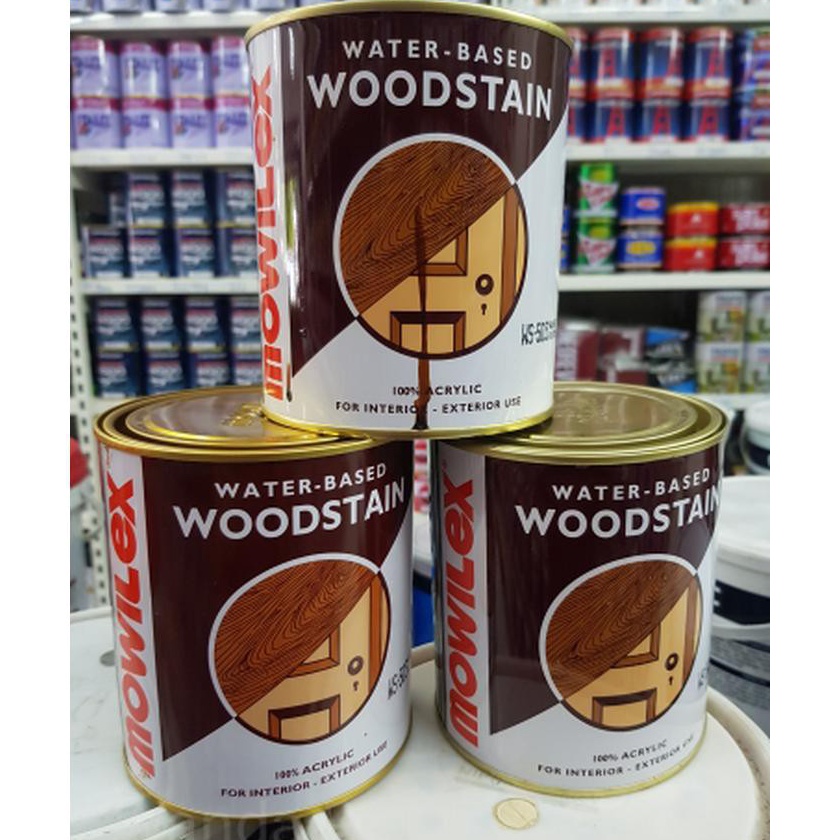Mowilex Water based Woodstain  Mowilex Woodstain  Mowilex WS Cat Kayu