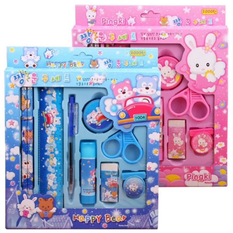 

Diskon Terpopuler Paket Alat Tulis Set 9 In 1 Mini Stationery Set Karakter Set Alat Tulis Anak Souvenir Kado