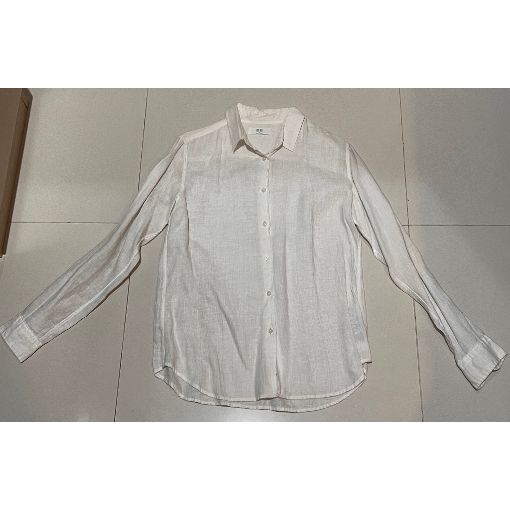 Kemeja Blouse putih UNIQLO murah official ORIGINAL (open nego)