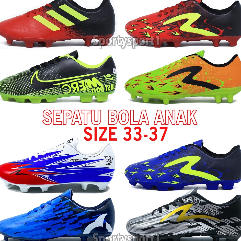 Terkeren  SEPATU BOLA ANAK SIZE 32 33 34 35 36 37 38 SEPATU BOLA JUNIOR SEPATU BOLA ANAK ORTUS SEPAT