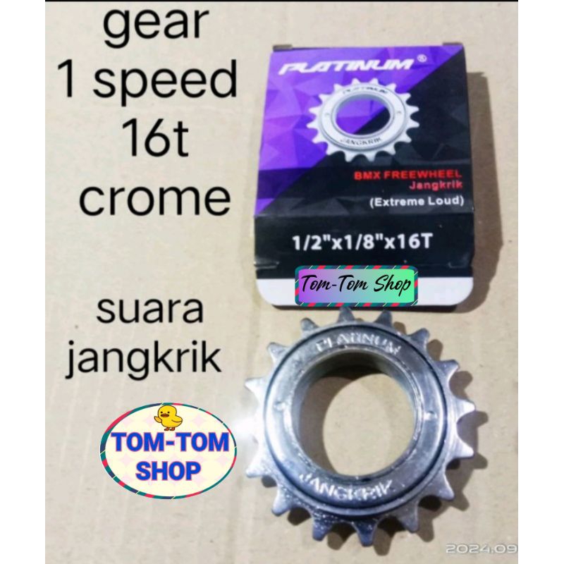 gir belakang sepeda bmx 16T suara jangkrik