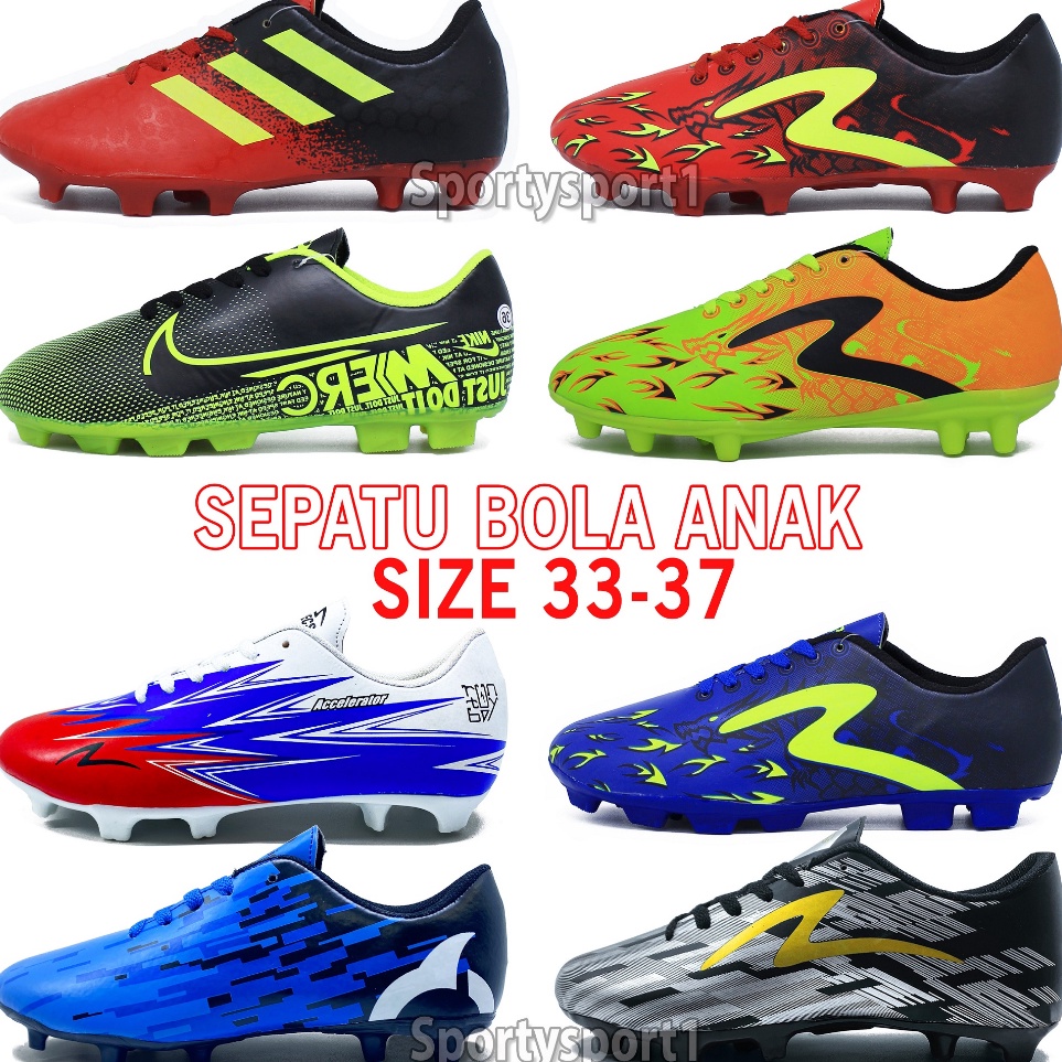 Grosir Diskon  SEPATU BOLA ANAK SIZE 32 33 34 35 36 37 38 SEPATU BOLA JUNIOR SEPATU BOLA ANAK ORTUS 