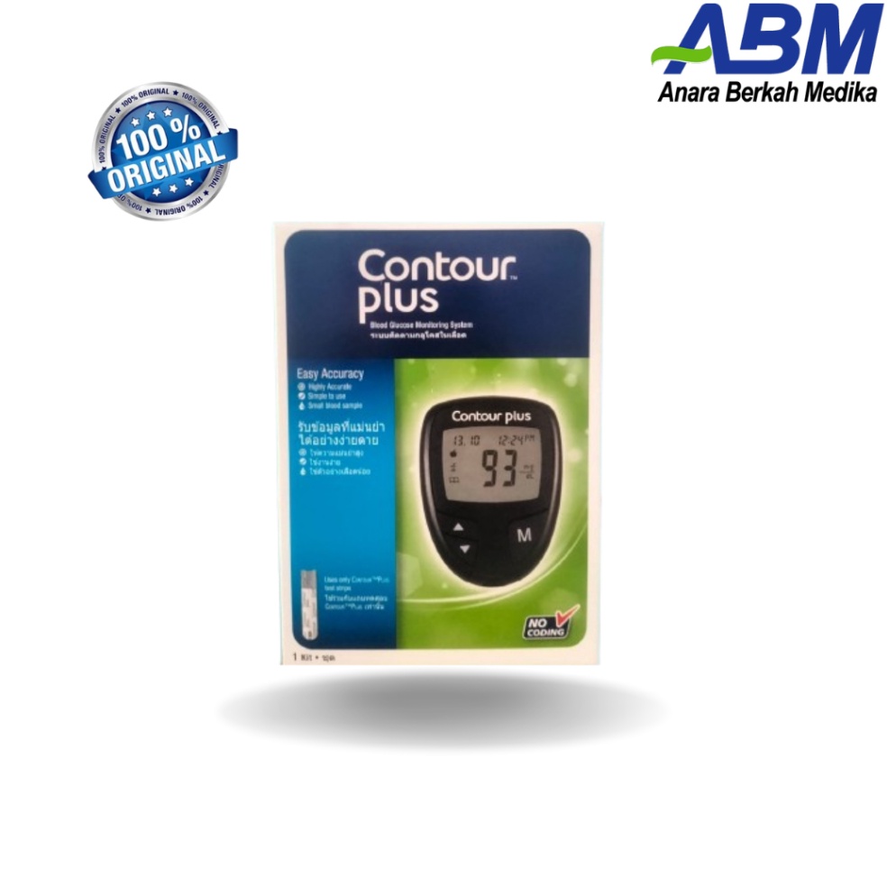 Terkini Contour  Alat Test Gula Darah Contour Plus