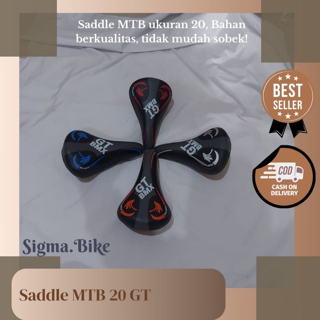 SADDLE SEPEDA BMX 16 GT SADDLE MTB TEMPAT DUDUK SEPEDA DUDUKAN SEPEDA