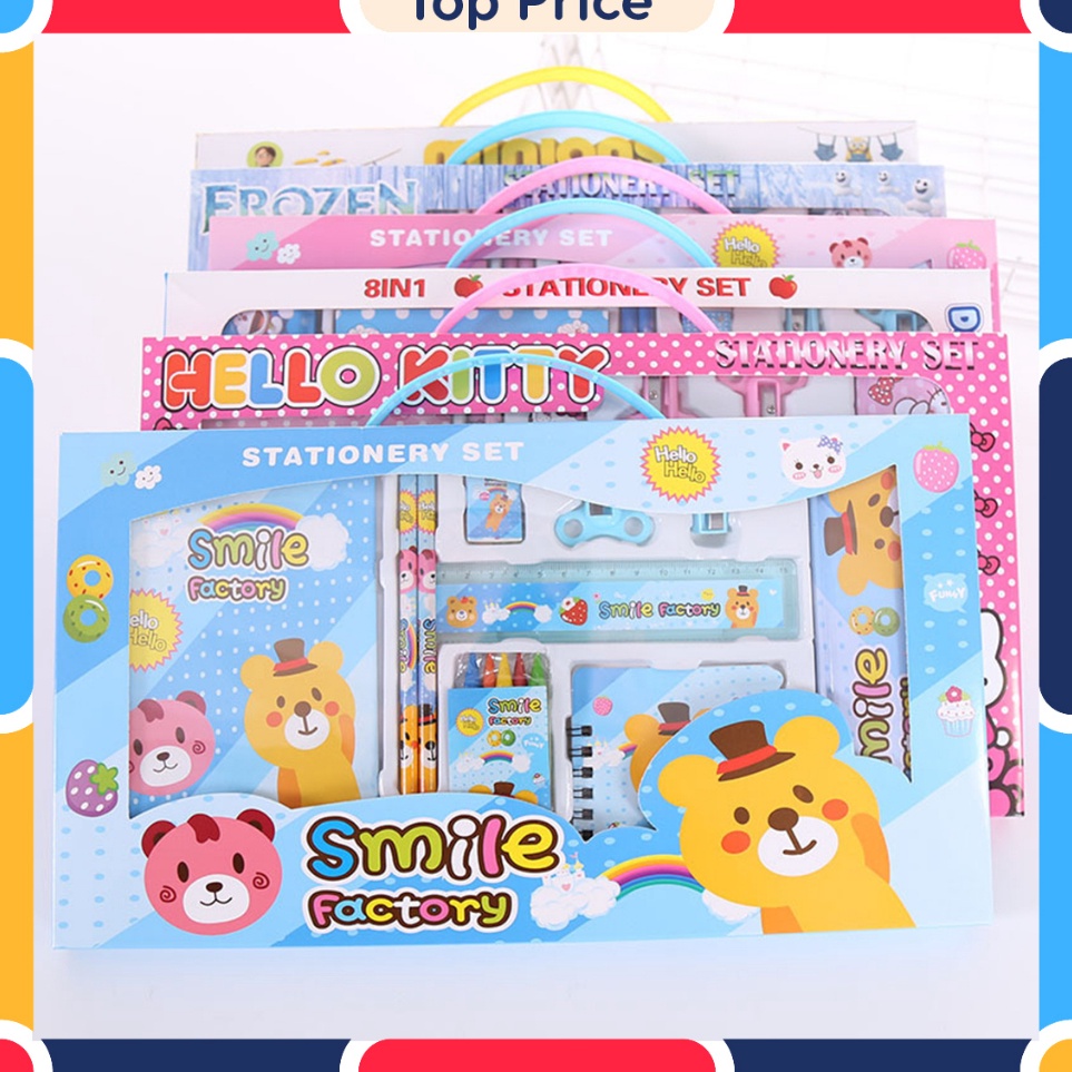 

Paling Update Paket Alat Tulis Set Stationery Set Study Anak Karakter STY7