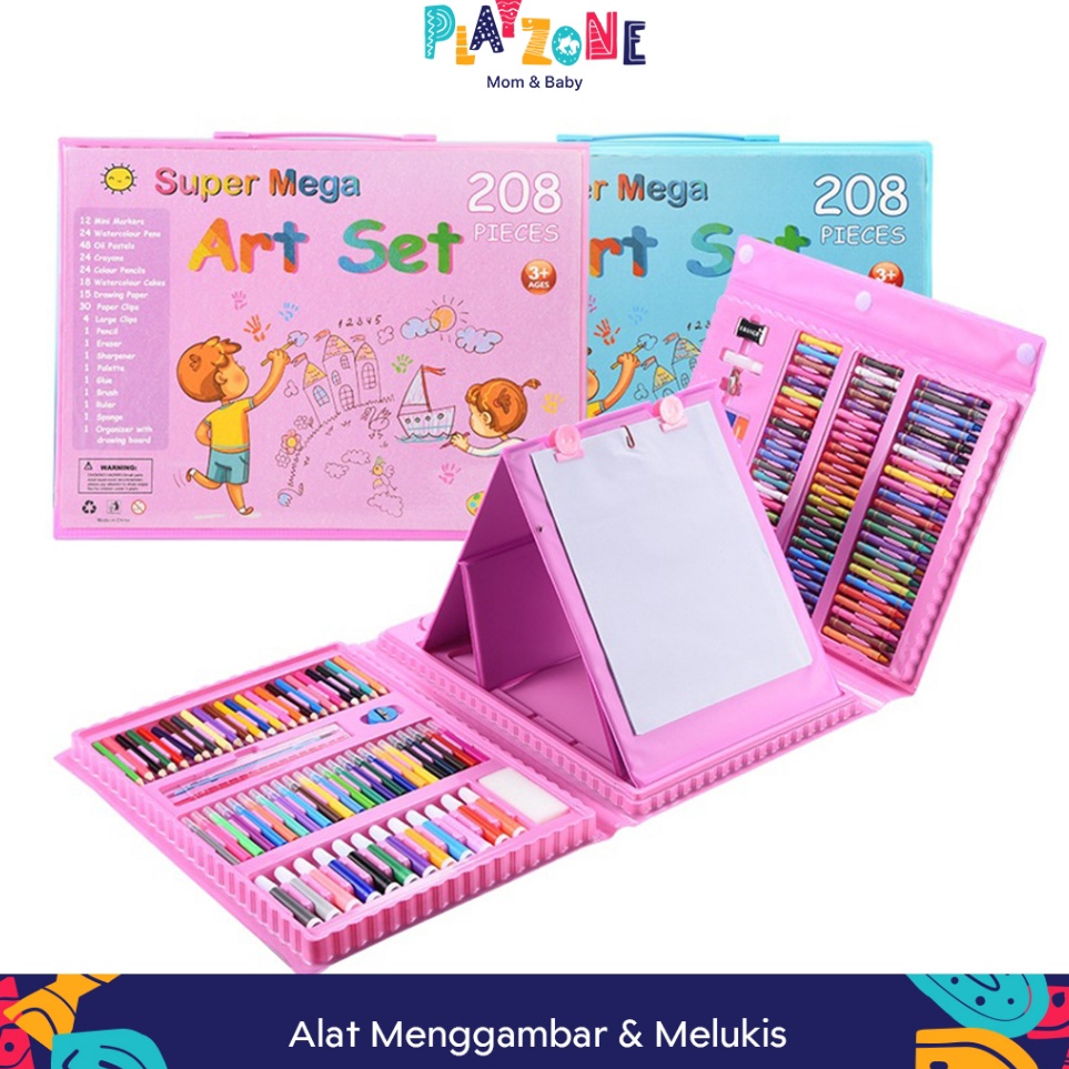 

Terlaris Play Zone COD Crayo Warna Anak Set 28 15 Pcs Art Full Set Krayon Mewarnai Anak Pensil