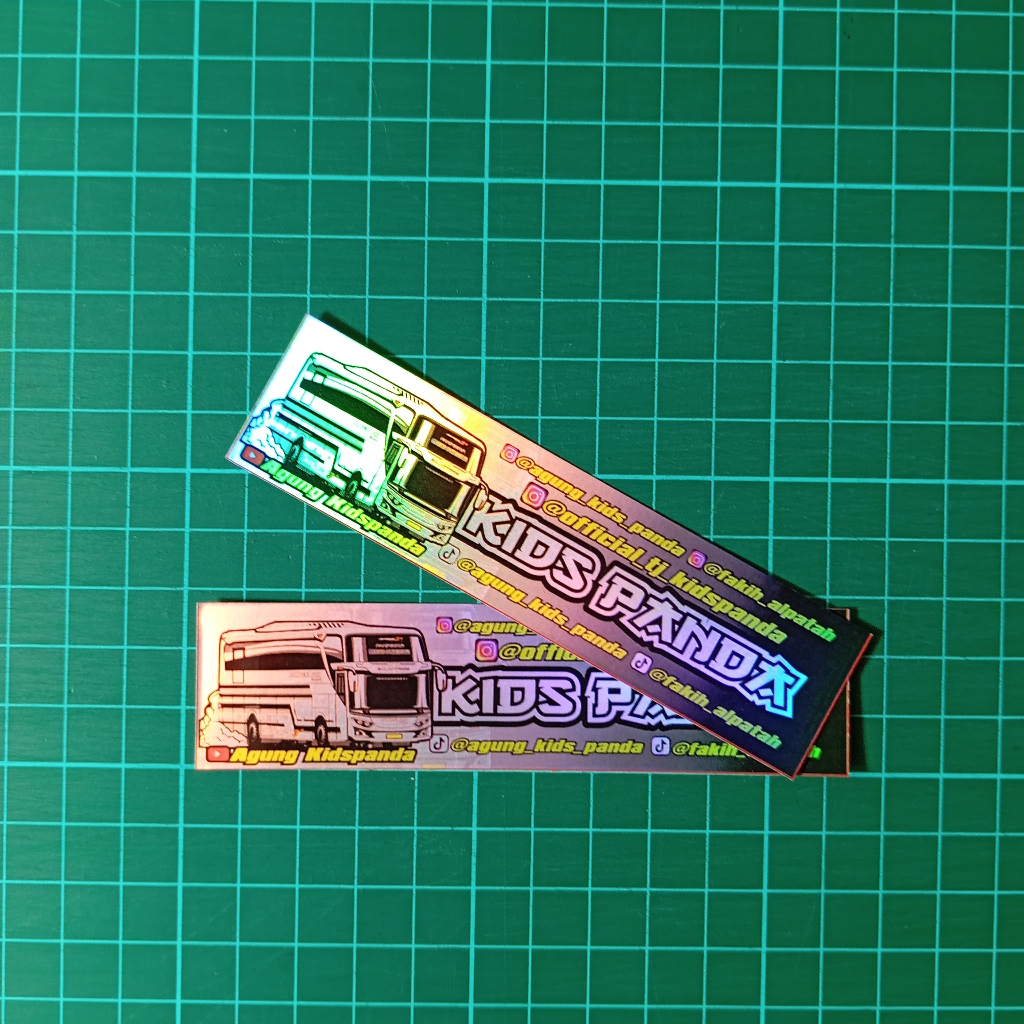 

Stiker Bus Artis Tunggal Jaya Planet Bus Hologram