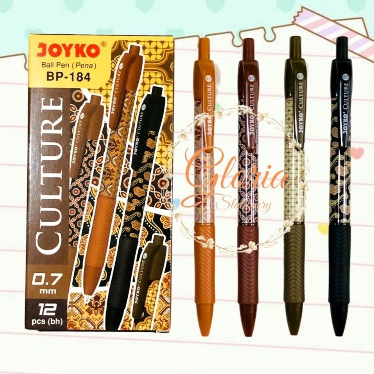 

Garansi Toko Joyko Pen Batik BP 184Bolpen batik BP 184 Joyko