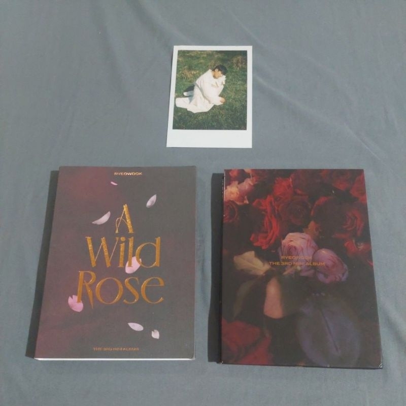 Unsealed Preloved Super Junior Ryeowook Wild Rose Album SM Entertainment