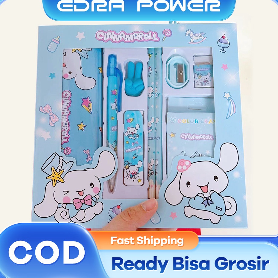 

Harga Promo Paket Alat Tulis Set 9 in1 Sanrio Set Alat Tulis Kuromi Kotak Alat Tulis Penghapus Pensil Hadiah Alat Tulis Siswa