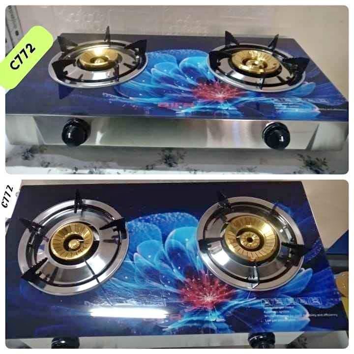 AIFA SINGAPORE Kompor Gas 2 Tungku HT-C772 Kompor Gas Stove Aifa C772 BATAM