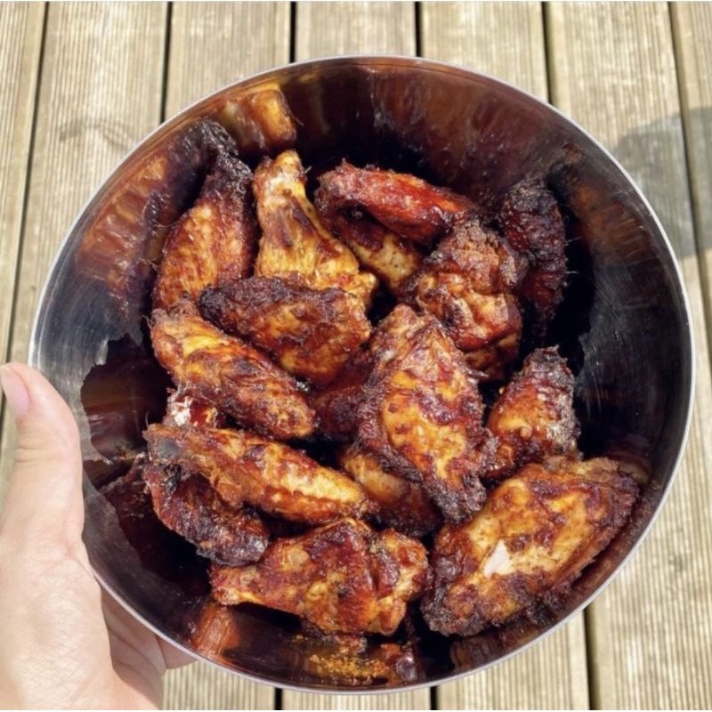 

Chicken Wing Seasoned dengan bumbu