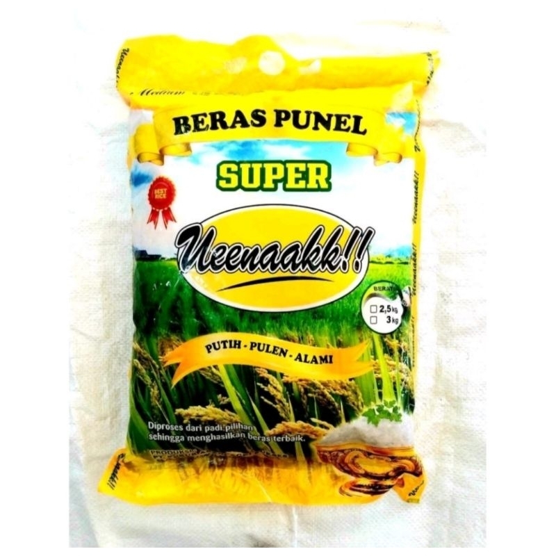 

Beras super Ueenaak 3kg