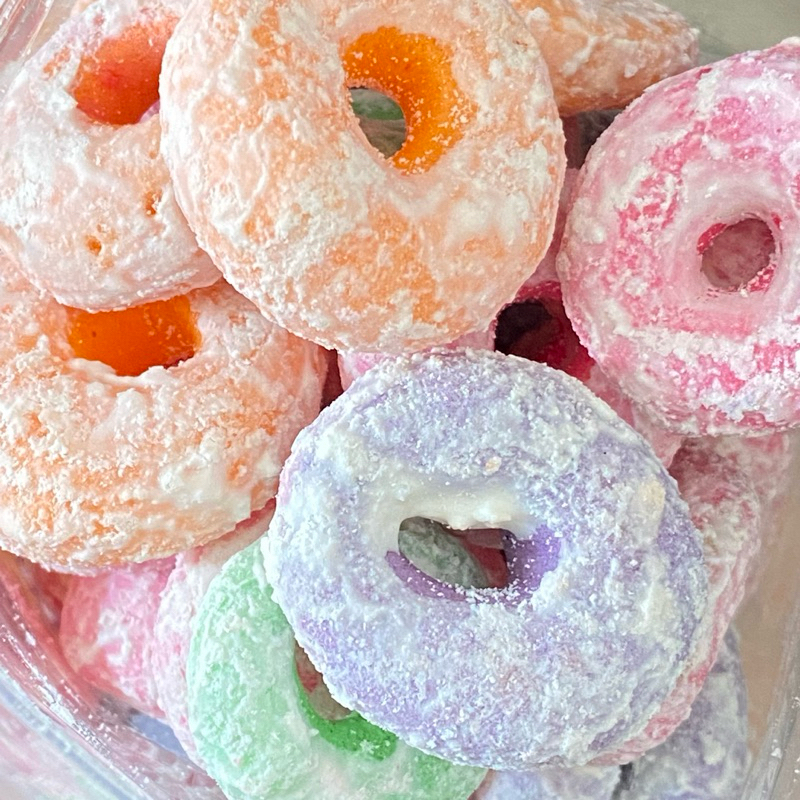 

DONAT WARNA WARNI 250gr manis enak