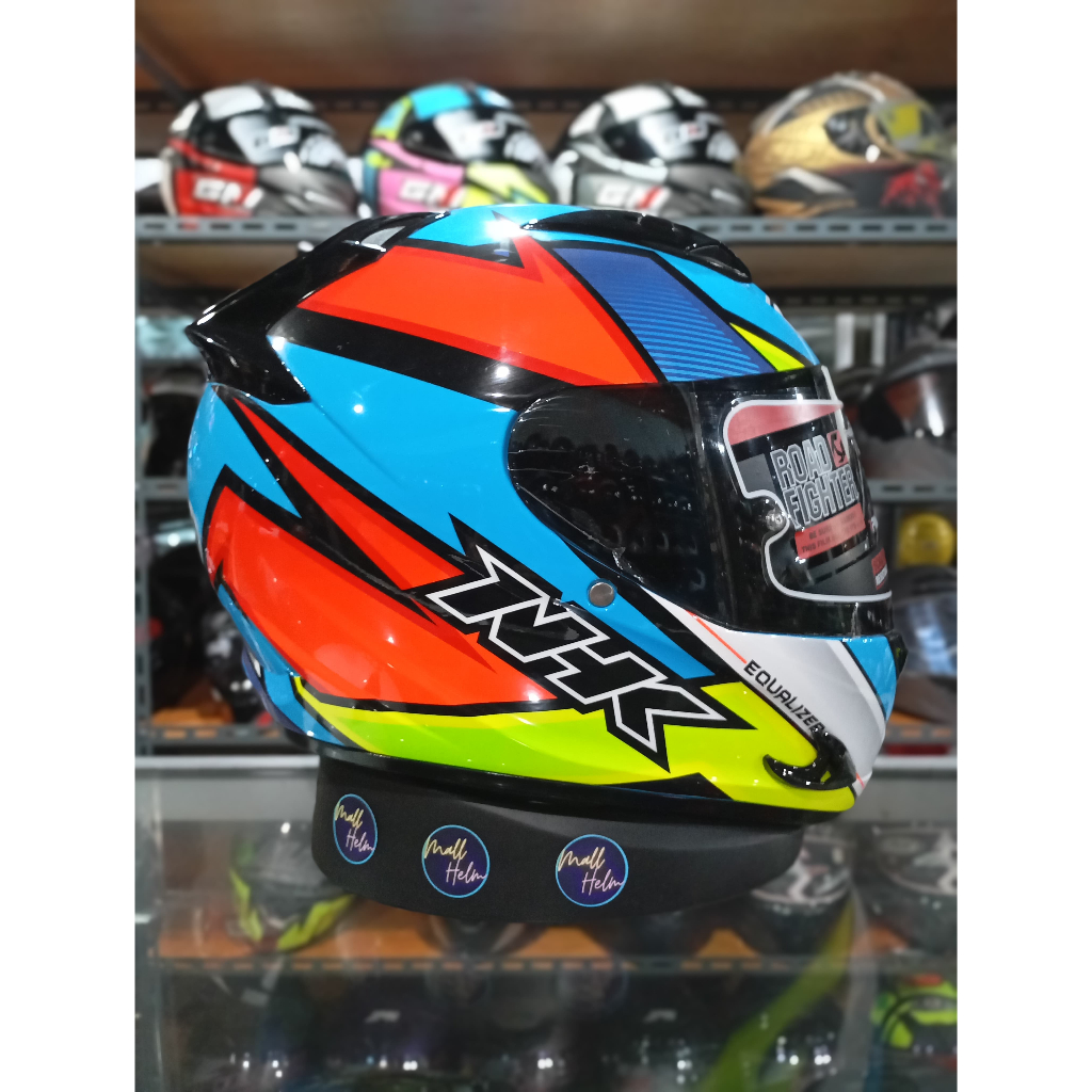 HELM NHK FULLFACE RACE PRO RACEPRO DARK VISOR