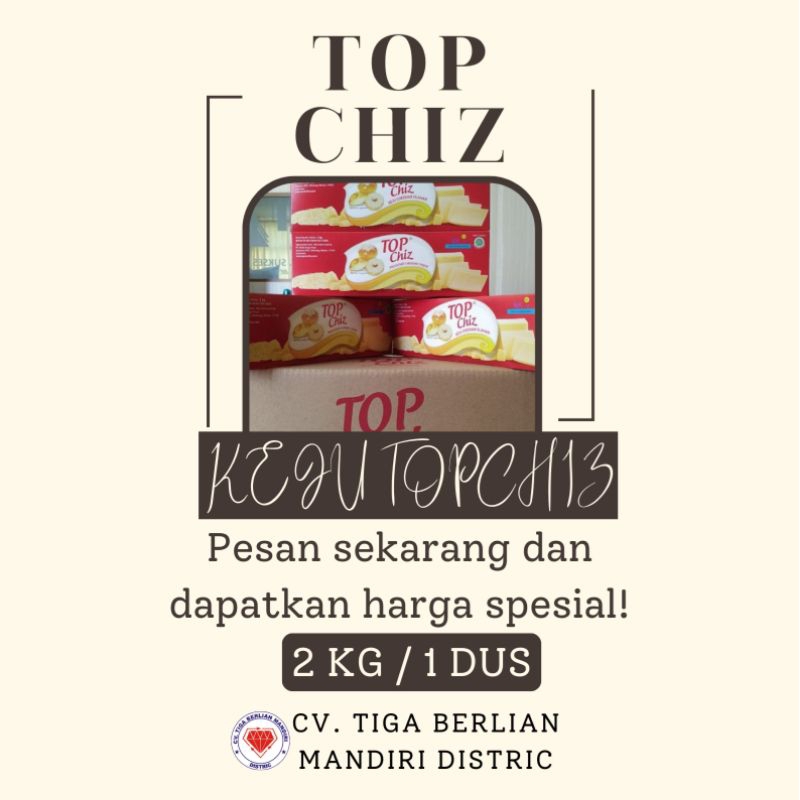 

KEJU TOP CHIZ 2KG 8PCS / 1DUS