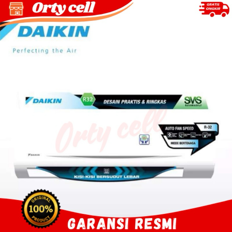 AC DAIKIN 2PK Standard Thailand FTC50NV Garansi Resmi