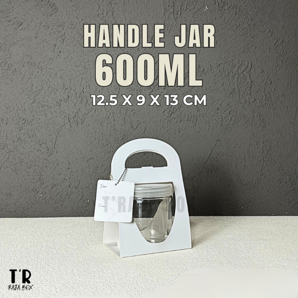 

Dus sleeve putih jar 600ml