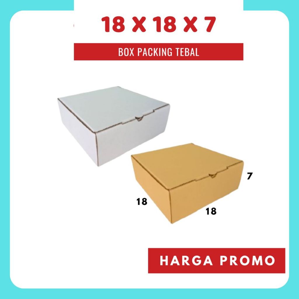 

Kardus 18x18x7 LD Box Dus Packing Kotak Kemasan Karton Souvenir Hampers Minyak Wangi Kosmetik