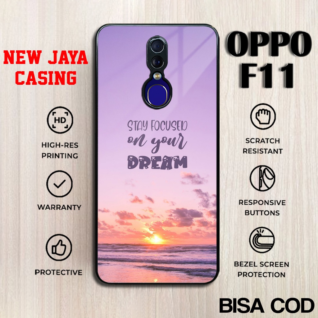 Case Oppo F11 Terbaru Termurah Quotes Baru Hardcase Softcase Glossy Casing Oppo F11 Terlaris Premium