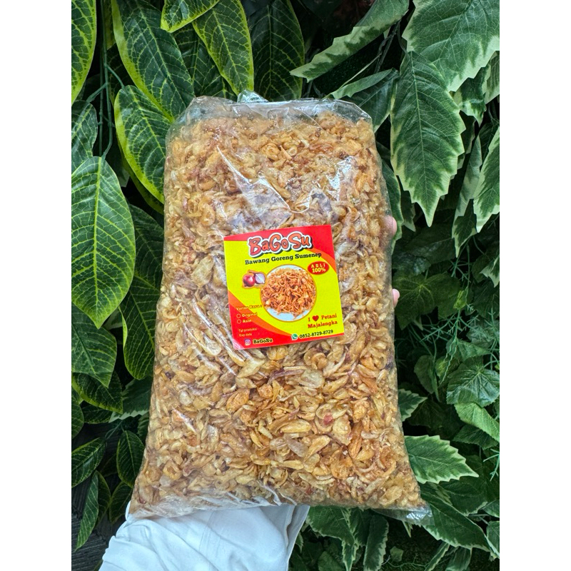 

Bagosu Bawang Goreng Sumenep 500gr - 1kg