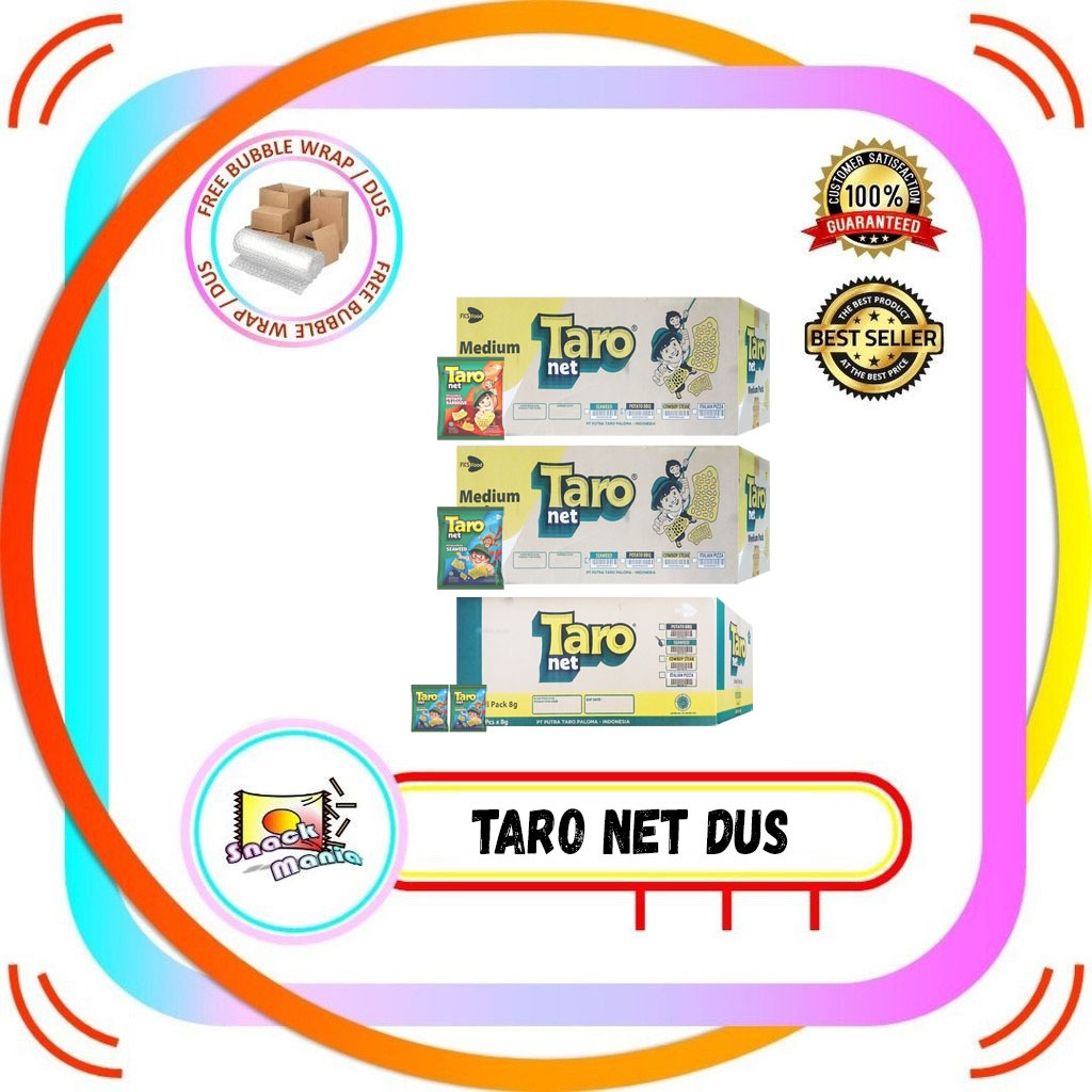 Taro Net Seaweed | Potato Barbecue Snack DUS