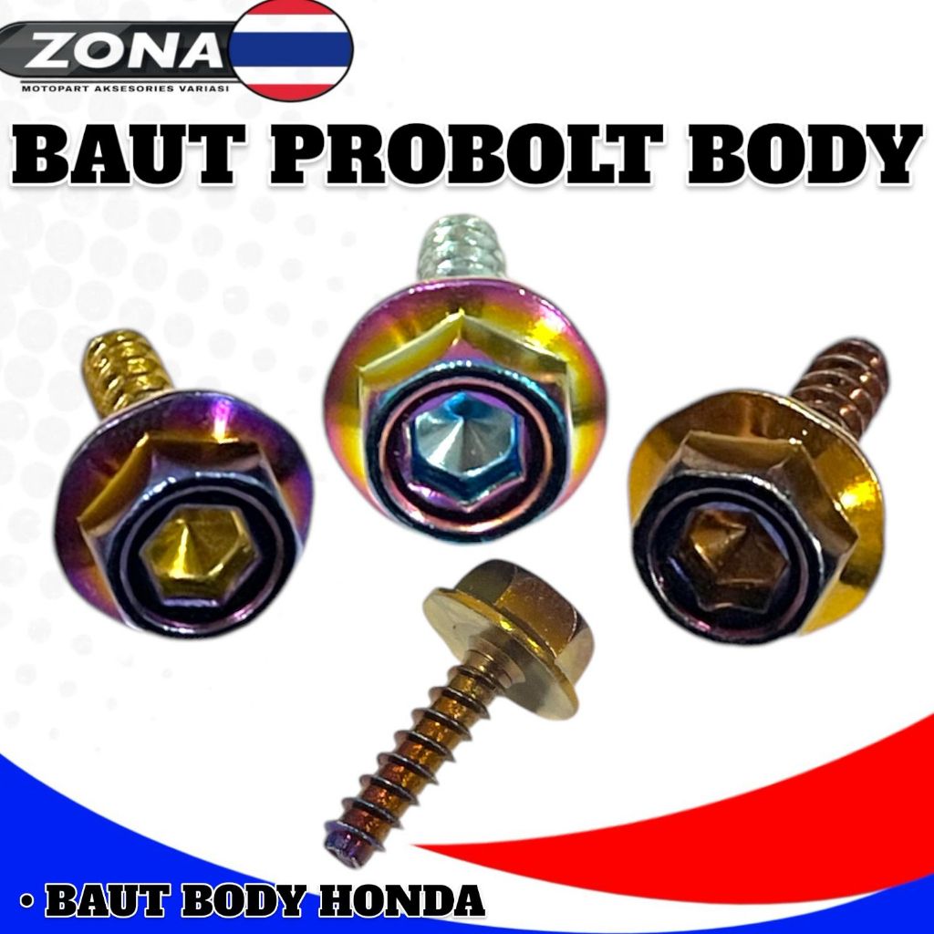 Baut probolt body 2 kunci honda beat vario scoopy supra pcx revo kharisma all honda