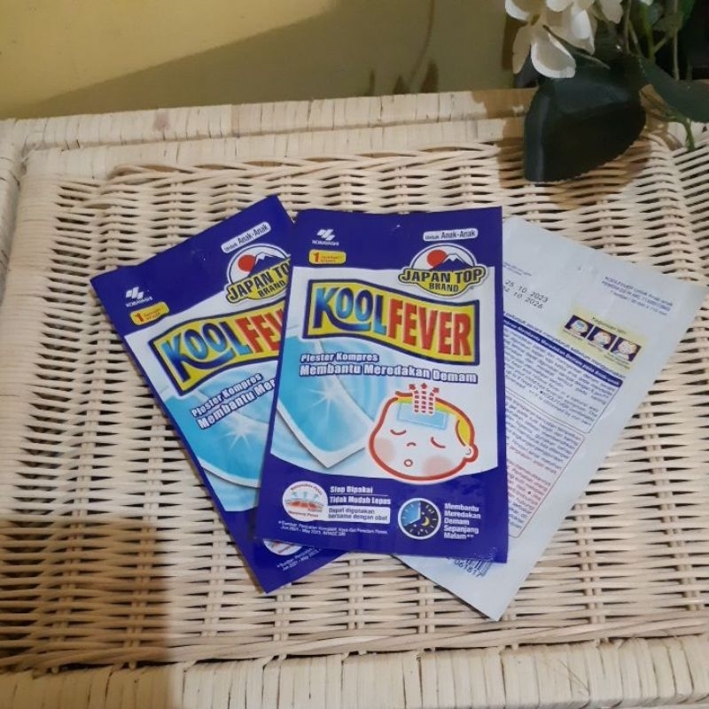 Kool Fever Anak Biru Tua Murah