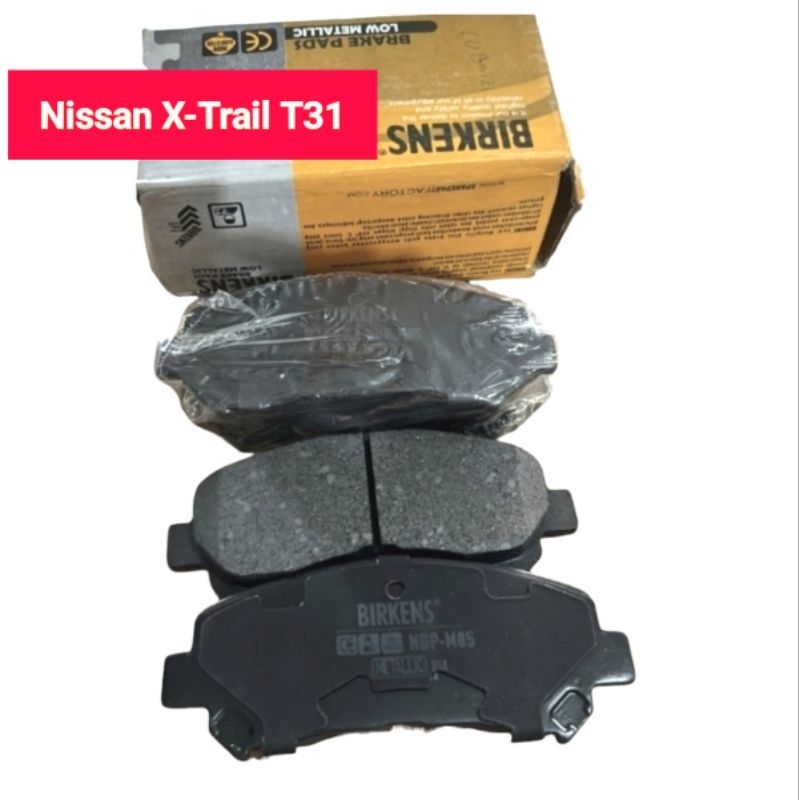 Kampas Rem Brake Depan Pad Nissan Xtrail T31 Tahun 2008-2013 Birkens