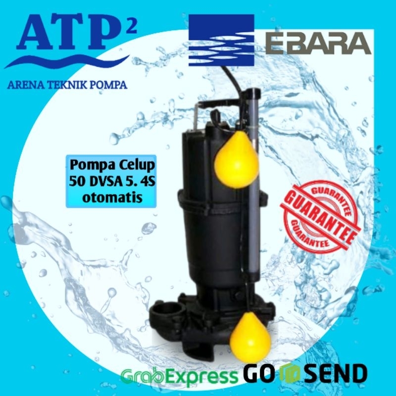 Ebara 50 DVSA 5.4S Pompa Submersible Pompa Celup Sewage Pump