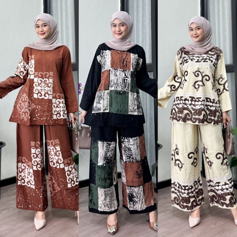 SETELAN TWILL ORI PREMIUM ONESET TWILL PREMIUM SET KULOT TWILL SETELAN TWILL SETELAN CELANA PANJANG