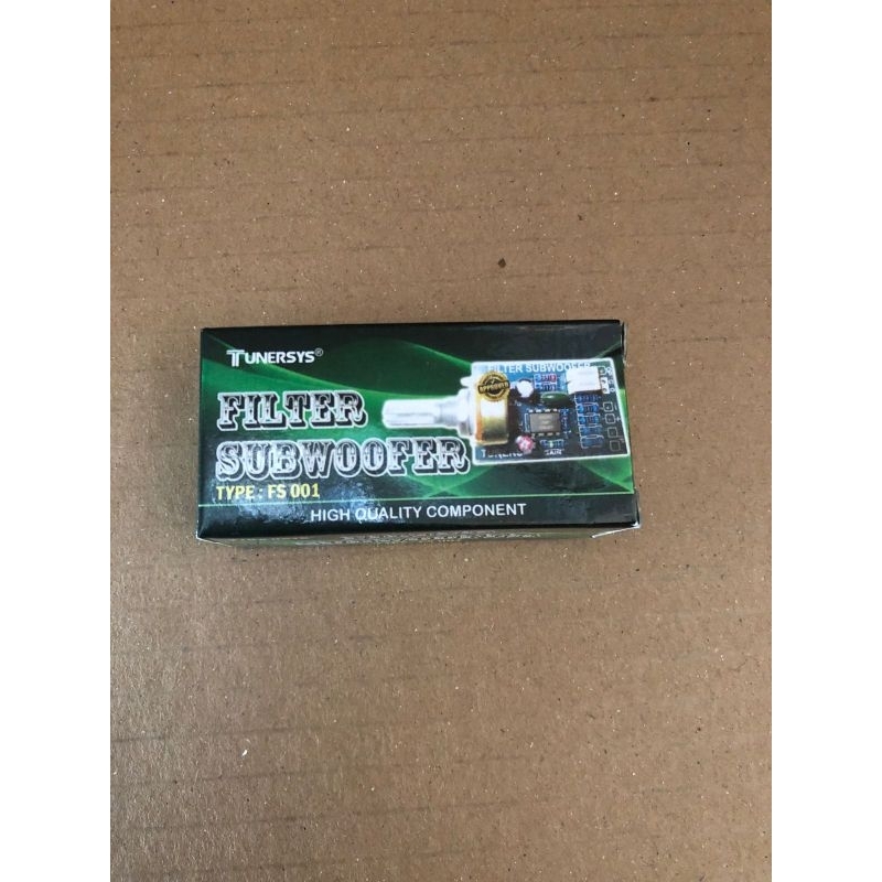 Kit Filter Subwoofer 1 Potensio Tunersys