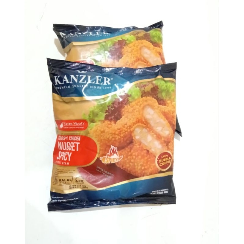 

KANZLER NUGGET CRISPY SPICY 450GR
