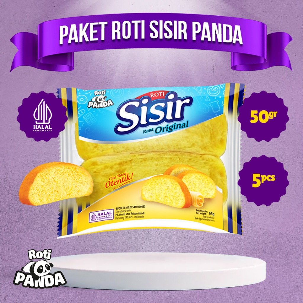 

( ROTI PANDA ) Paket Roti Sisir