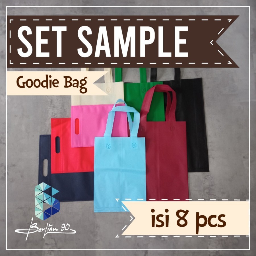 

sample godie bag sample tas goodie bag contoh goodie bag rendom goodie bag