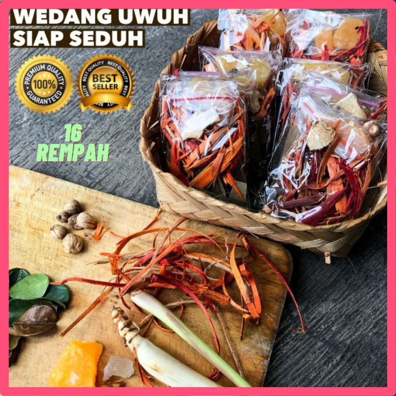 

Wedang Uwuh 1 Pack Isi 10Pcs ( 16 Macam Rempah )