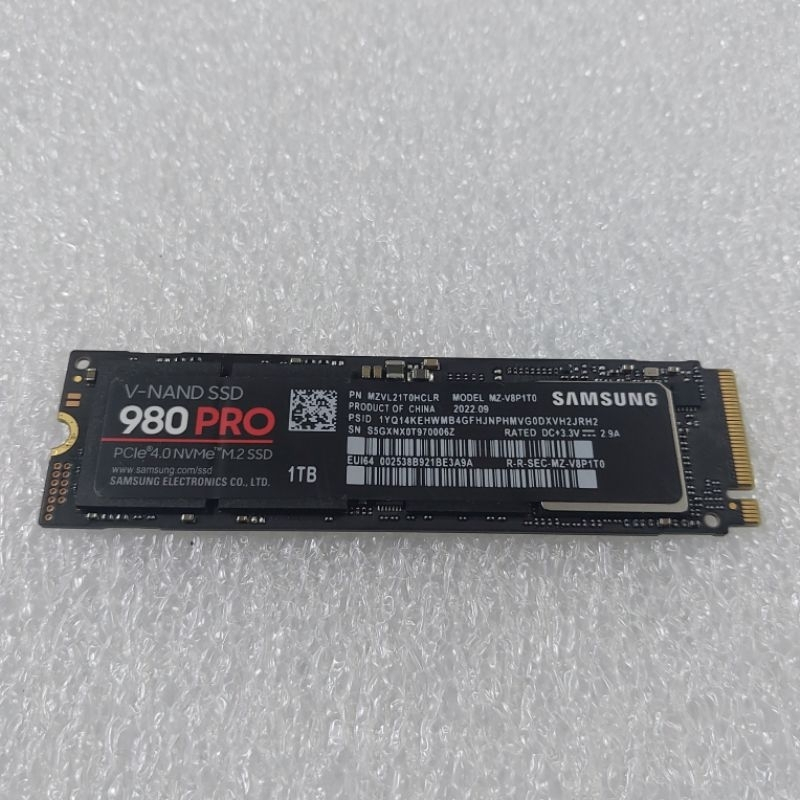SSD 1TB M2 Nvme 2280 samsung 980pro murah ssd original