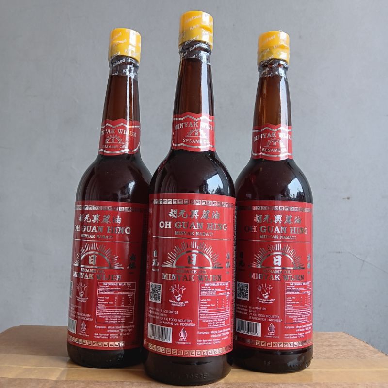 

Minyak Wijen Oh Guan Hing 600ml (Instant/Sameday)