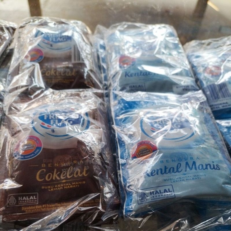 

susu Frisian flag kental manis 1 pack